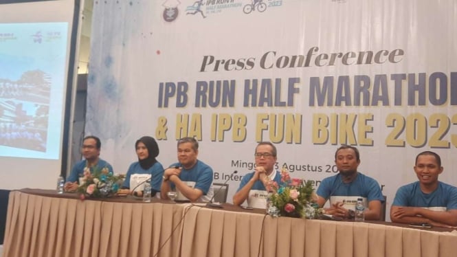 Rayakan Dies Natalis ke-60, IPB Gelar Run Half Marathon dan Fun Bike
