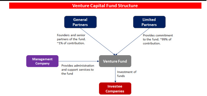 Venture funds entities typical entity comprises