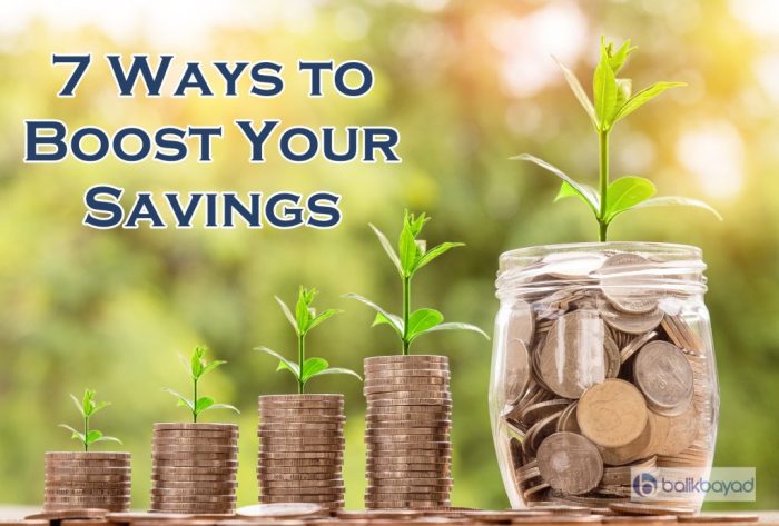 How to increase your savings