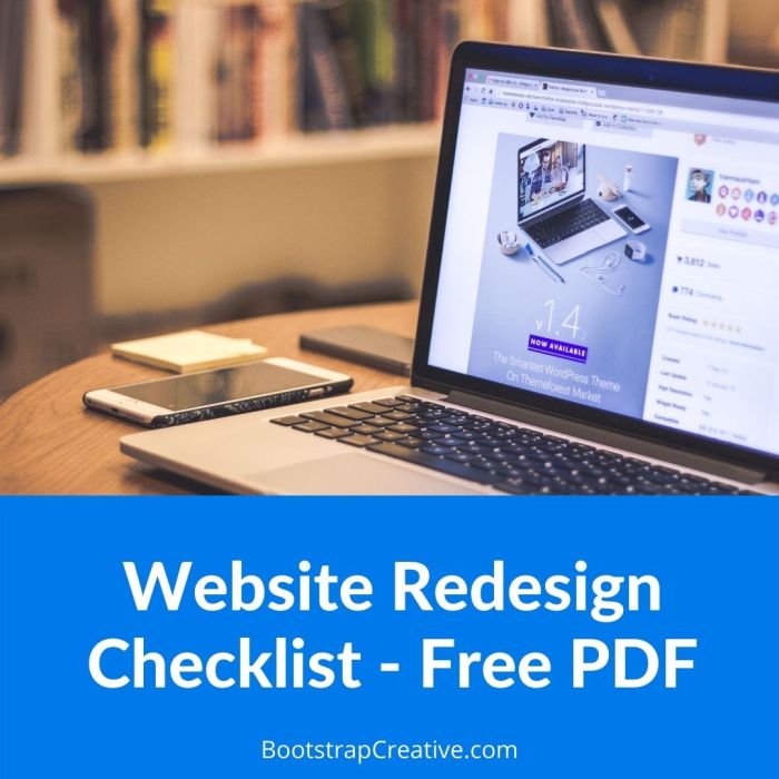 Website Redesign Checklist