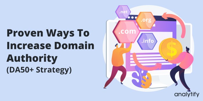 Improving Domain Authority