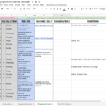 Creating a Blog Editorial Calendar